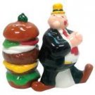 Popeye Wimpy and Hamburger Salt and Pepper