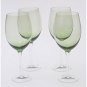 Olive Green 18 oz White Wine Glasses (set of 4)