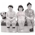 THE LITTLE RASCALS Alfalfa, Darla, Spanky and Petey SALT & PEPPER
