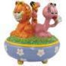 Garfield and Arlene Tail Joint Together Trinket Box