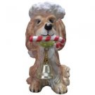 Top Dogs Caboose the Long Haired Dachshund Ornament by Lynda Corneille