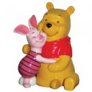 Life According to Eeyore~ Pooh and Piglet Hugging Magnetic Salt and Pepper