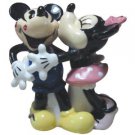 Mickey InspEARations Retro Kissing Mickey and Minnie Magnetic Salt and Pepper