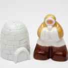 Eskimo with Igloo Salt and Pepper