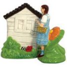 Wizard Of Oz Dorothy & Wicked Witch House Salt & Pepper