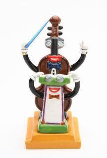 ANTHROPOMORPHIC MUSICal MUSE COLLECTION Conductor & Podium Salt & Pepper