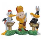 Looney Tune Elmer Fudd, Bugs Bunny and Daffy Duck Hunting Season Salt and Pepper