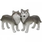 MWAH Wolves Couple Kissing Salt and Pepper