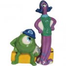 Monsters, Inc. Mike and Celia Magnetic Ceramic Salt and Pepper Shaker Set