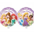 Disney Princess Ariel, Belle, Rapunzel, Cinderella, Tiana Foil Balloon Party