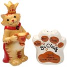 Be Claw - King Cat wear Crown You Are Always There for Me Salt and Pepper