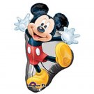 31" Red Mickey Mouse Full Body Mylar Balloon Party Supply