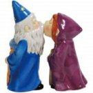 Magnetic Magical Wizards Couple Kissing Salt and Pepper