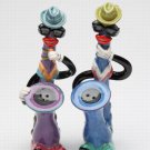 ANTHROPOMORPHIC Blue & Jazz Saxophones Salt and Pepper