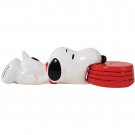 Peanuts Magnetic Snoopy Biting Dish Salt and Pepper