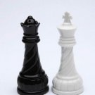 Chess White King and Black Queen Salt and Pepper
