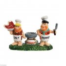 The Flintstones Chefs Fred & Barney Salt & Pepper/Toothpick Holder Set