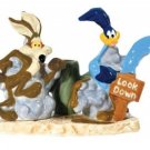 Wile E. Coyote & Road Runner Salt & Peppers/Toothpick Holder