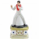 Elvis Presley - White Suite Elvis and Record Player Salt and Pepper