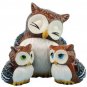 Westland Giftware Mother & Baby Owls Salt and Pepper Shakers Set