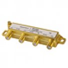PREMIUM 3 way Coax Cable Splitter F type Screw - 5~2400 MHz (for Video VCR Cable TV antenna)