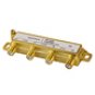 PREMIUM 3 way Coax Cable Splitter F type Screw - 5~2400 MHz (for Video VCR Cable TV antenna)