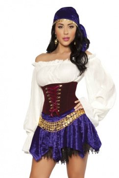 5pc Gypsy Costume Small