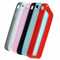 RED Bumper Cover Side Case Silicone for Apple iPhone 4