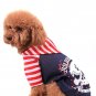 Clothing for Dogs PUNK Grunge & Stripes Hoodie Size 3