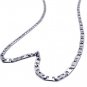 Steel Chain Jewelry Fine Crafted Men's Silver Necklace