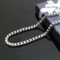 Men's Titanium Necklace Silver Necklace Korean Style