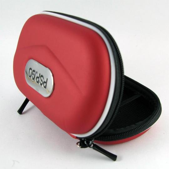 Foam Padded Travel Case Silicone Skin Cover for PSP Go