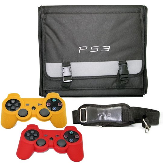 A Padded Travel Bag Carry Controller Skin for Sony PS3