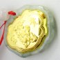 24k Gold Jewelers Natural Jade Zodiac Monkey Pendant