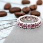 The Jewelers Elegant Accented Beautiful Ruby Red Ring