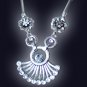 Beautiful Hmong Styled European Silver Necklace Jewelry