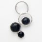 New Jewelers Mounted Black Jade Necklace The Jewellery