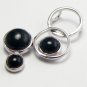 New Jewelers Mounted Black Jade Necklace The Jewellery