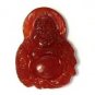 Natural Red Agate Buddha Pendant