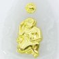Jade 24k Gold Pendant Zodiac Monkey