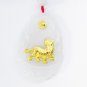 Jade Zodiac Tiger Pendant 24k Gold