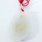 Natural Jade Agate 24k Gold Zodiac Dog Pendant