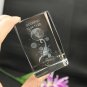 Decoration 3D Laser Crystal Gift w/ Light Base Scropio