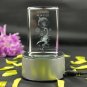 Decoration 3D Laser Crystal Gift w/ Light Base Scropio