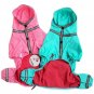 Small Dogs Clothes Pets Pucca Club Hooded Raincoat - M