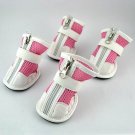 The Brand New Pet Boots for Dogs Pink Warm Clothing Set