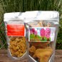 Dog Treats Fruit and Veggie Flavor Low Fat High Fiber 8oz Small and Medium Sized Pieces