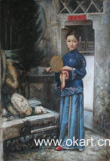 Oil painting(Chinese people-002,24"*36")