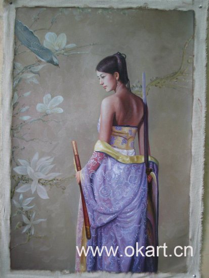 Oil painting(Chinese people-006,24"*36")