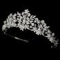 Swarovski Crystal and White Pearl Bridal Tiara HP 7102
